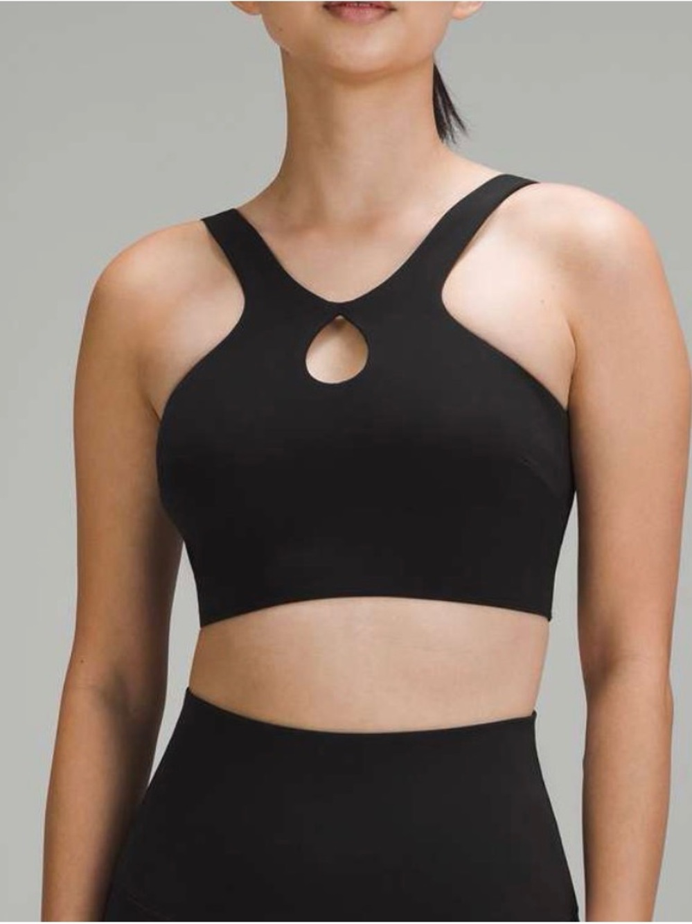 Lululemon light support key hole bra